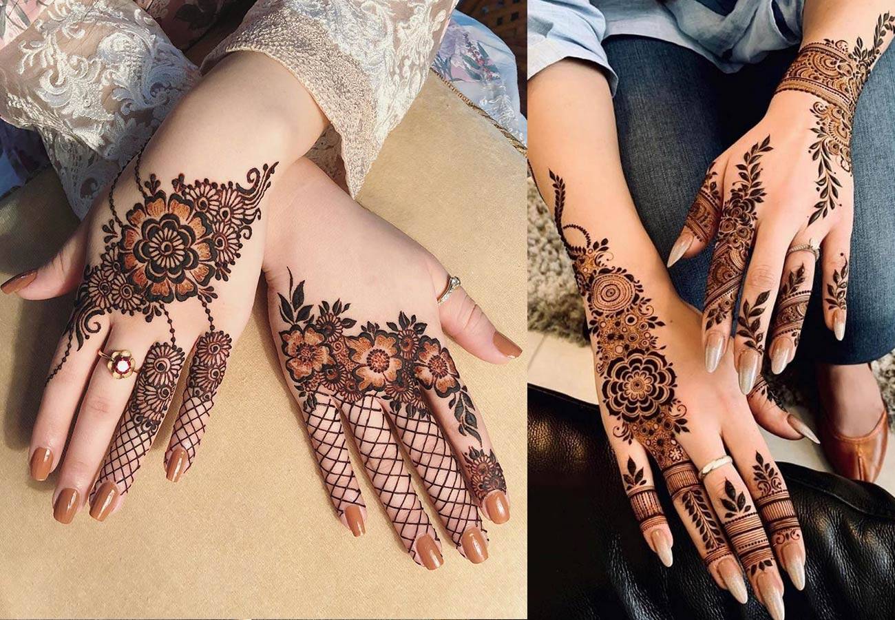 mehandi designs easy back hand